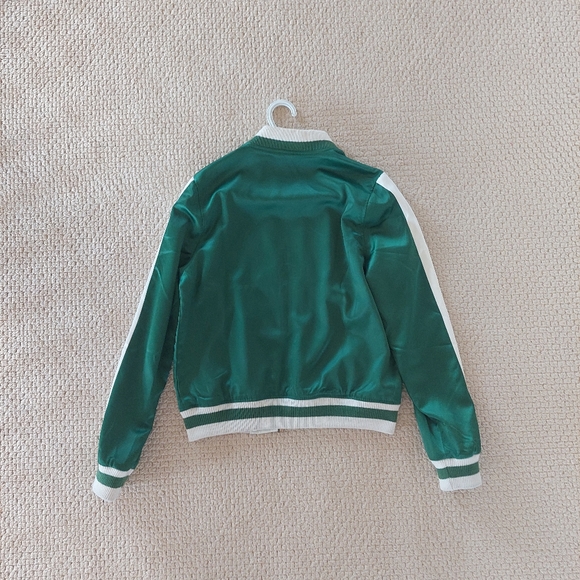 Simons Satin Bomber Jacket - Picture 2 of 2
